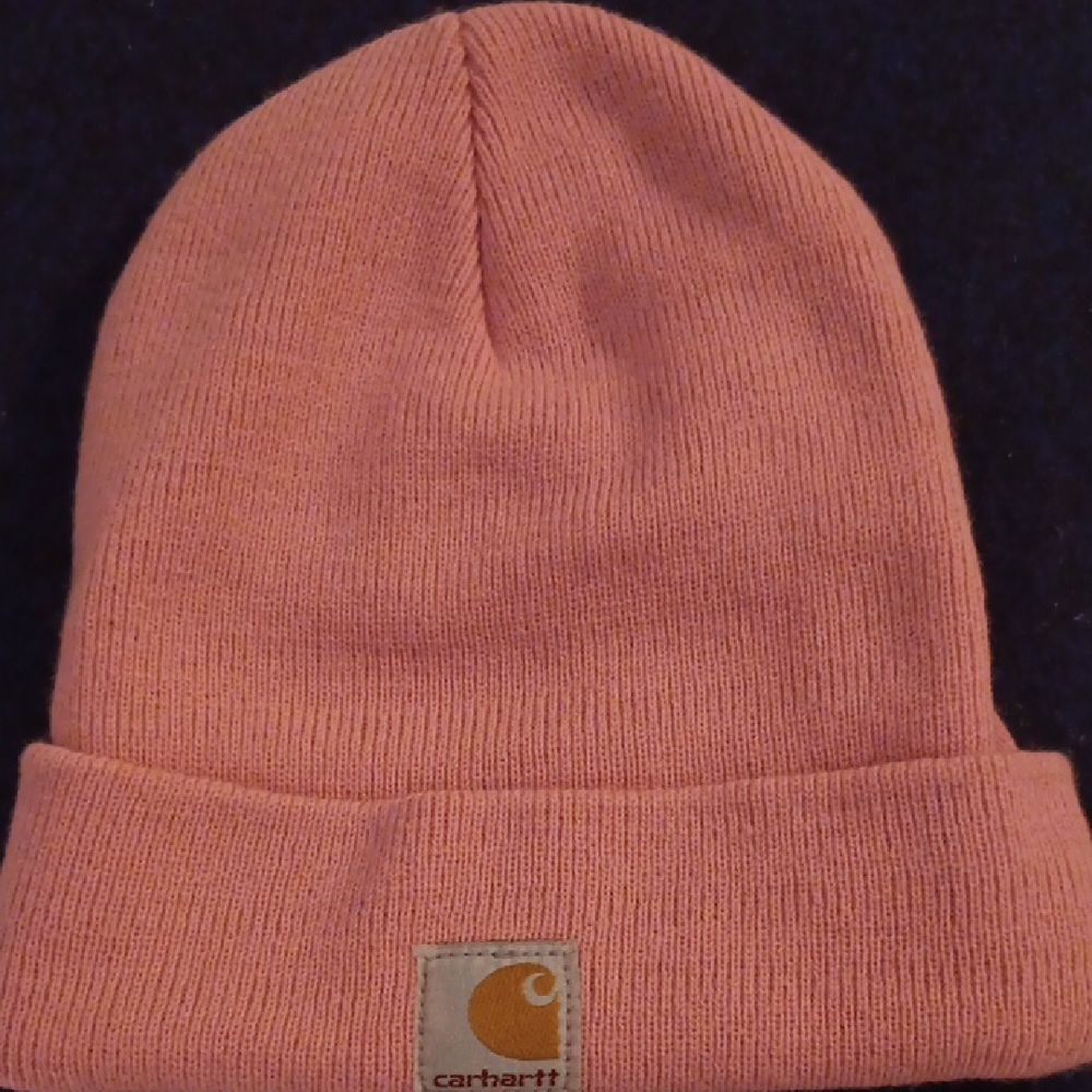 Carhartt Soft Pink Knit Beanie